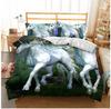 Iceberg Unicorn Quilt Cover Set Pillow Cover 3D Print Pink Green Babysbreath Navy Blue Bed Cover Set For Boy Gril Teen Dropship