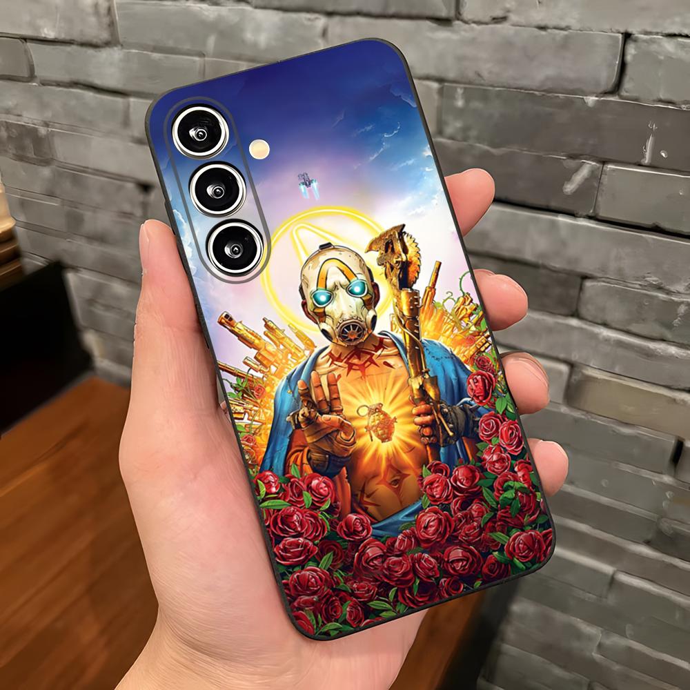 Игровой Чехол для Телефона Hot Borderlands Для Samsung A25 A13 A33 5G A54 A36 A35 A56 A52 A14 Ударопрочный Мягкий Чехол