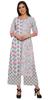 Moomaya Printed Indian Palazzo Set Viscose Santoon Women Ethnic Wear Plus