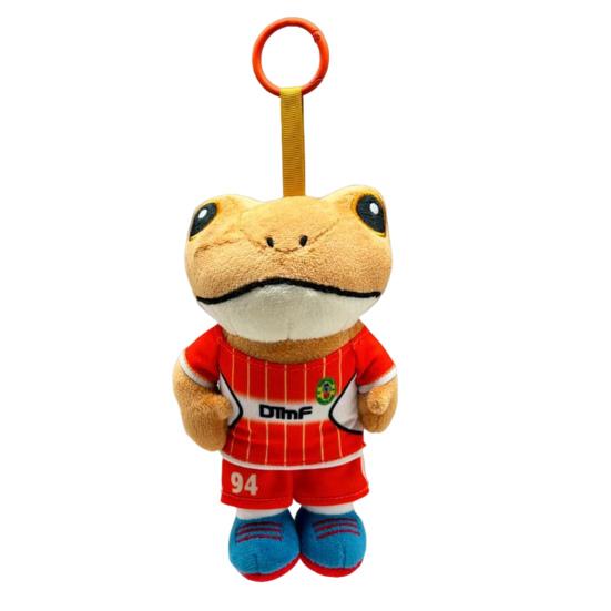 Plush Keychain Toy Soft Stuffed Animal with Clip Cute Collectible Doll for Bags Phone Eye-catching Key Accessory