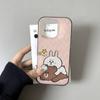 Мультяшный Милый C-Кони B-Браун Чехол для Телефона Для IPhone 17 16 15 14 13 12 11 Pro Max Plus Гофрированный Бампер Задняя Крышка Корпус