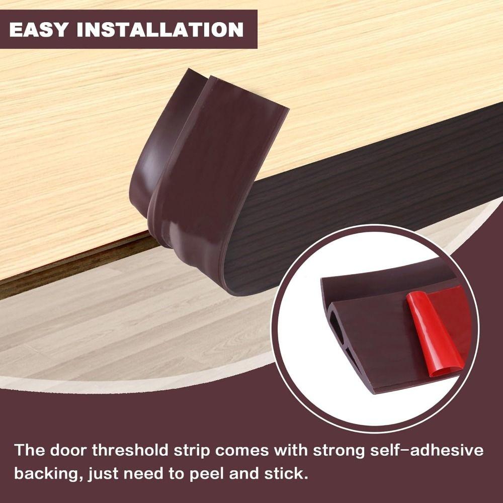 Wear-resistant Threshold Cover Carpet To Tile Edging Trim Strip Flat Button Strip  Doorway