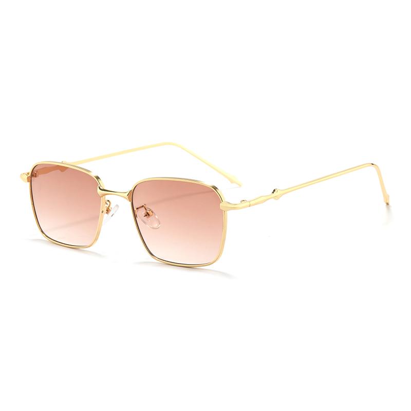 Cycling Rectangle Women Alloy Frame Sunglasses Vintage High Quality Gradient Lens Sun Glasses Men Shades Female Eyewear UV400