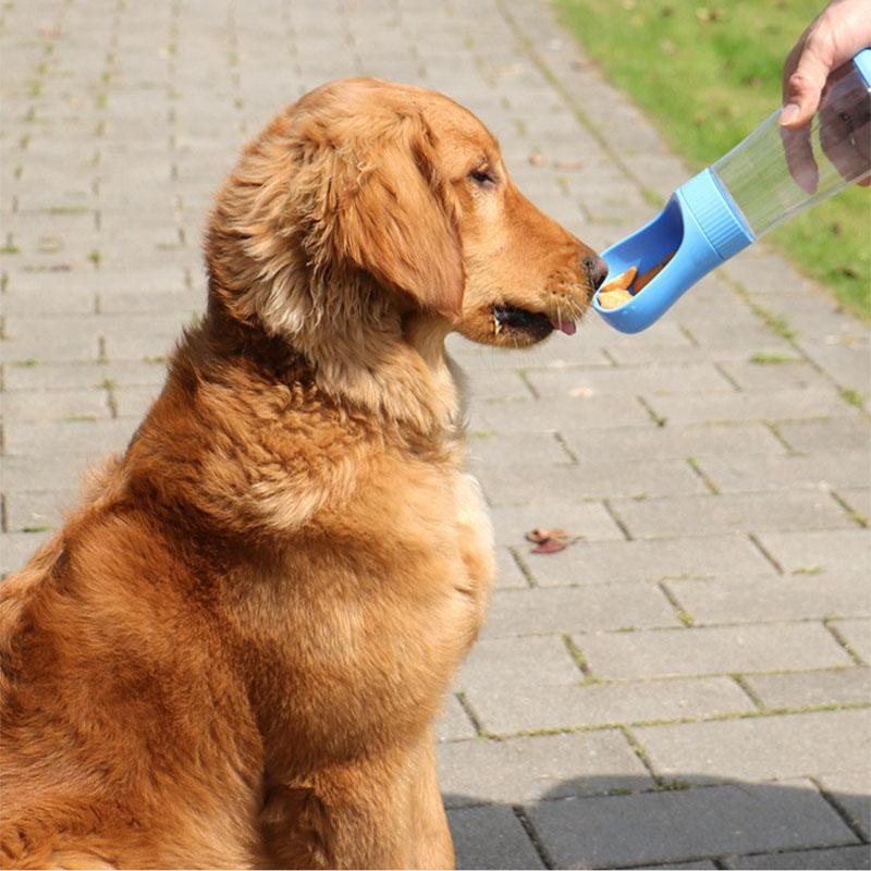 Портативная бутылка для воды для собаки Бутылка для воды собаки для домашней собаки Поилка-тыква для собак GS02