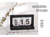 Wooden Flip Calendar - Creative ZAKKA Office and Home Desktop Ornament