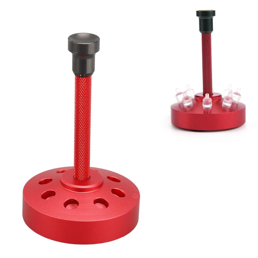 Watch Hands Fitting Setting Presser Pusher Setter with 8 Tips Metal Watch Needle Holder Watch Repair