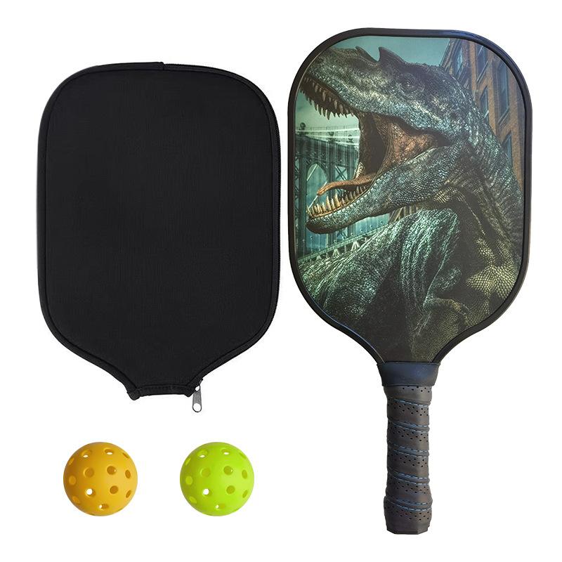 Набор ракеток из стекловолокна Peak для занятий спортом на открытом воздухе Ракетка для пиклбола из углеродного волокна