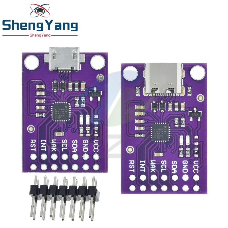 1/3 шт. Отладочная плата CP2112 Micro/Type-c USB в I2C модуль для Arduino
