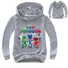 Superhero Pj Masks Kids Long Sleeve Hoodie Stylish And Comfortable Sweatshirt Top