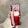 Чехол для Samsung Galaxy S22 Plus S21 S10e S23 Ultra 5g S20 Fe S10 S9 S8, милый чехол в стиле аниме «Zero Two Darling In The Franxx»