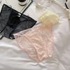 Ladies Want Lace Seamless Cotton Crotch Transparent Breathable Sexy Hot Mesh Underwear