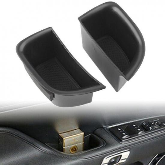2Pcs Car Front Door Handle Armrest Storage Box For Continental 2017-2018