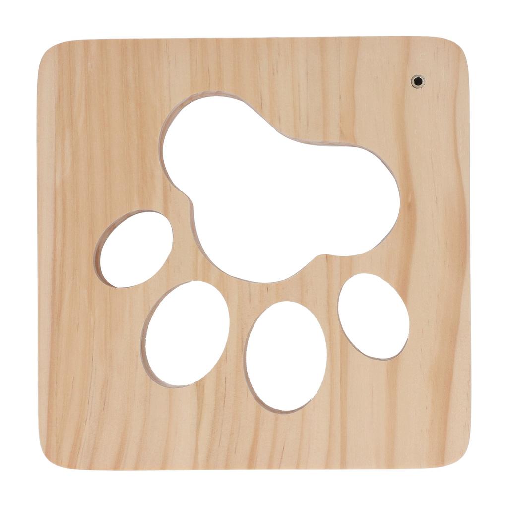 Ночной светильник для кошек с мягким светом и защитой глаз, портативная 3D деревянная лампа с USB-интерфейсом 