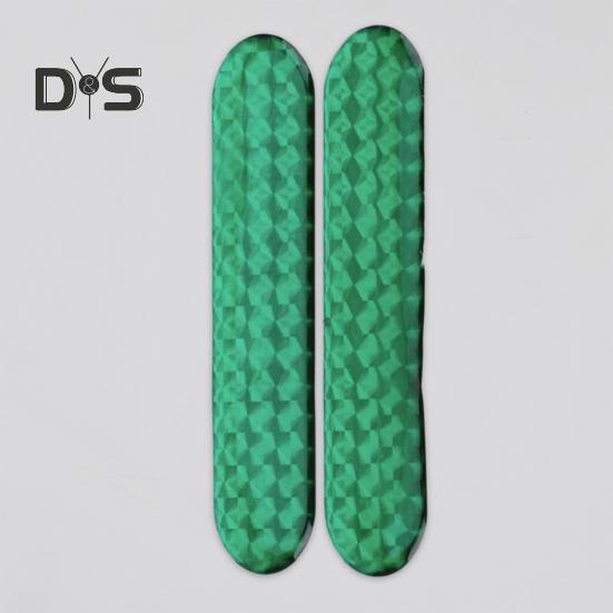 4 шт./компл. автомобильная светоотражающая наклейка 3D эпоксидная самоклеящаяся атмосферостойкая высокая яркость предупреждение о безопасности авто наклейка на дверь автомобильные принадлежности