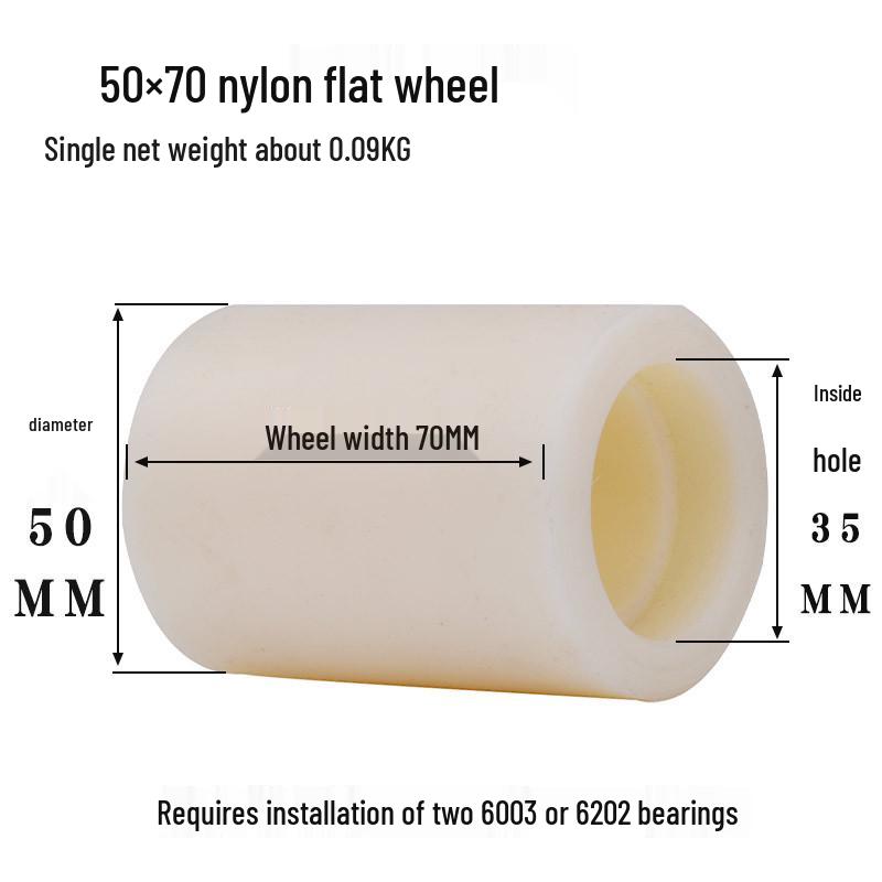 Hydraulic Pallet Truck Nylon Wheels & Iron Core PU Forklift Accessories