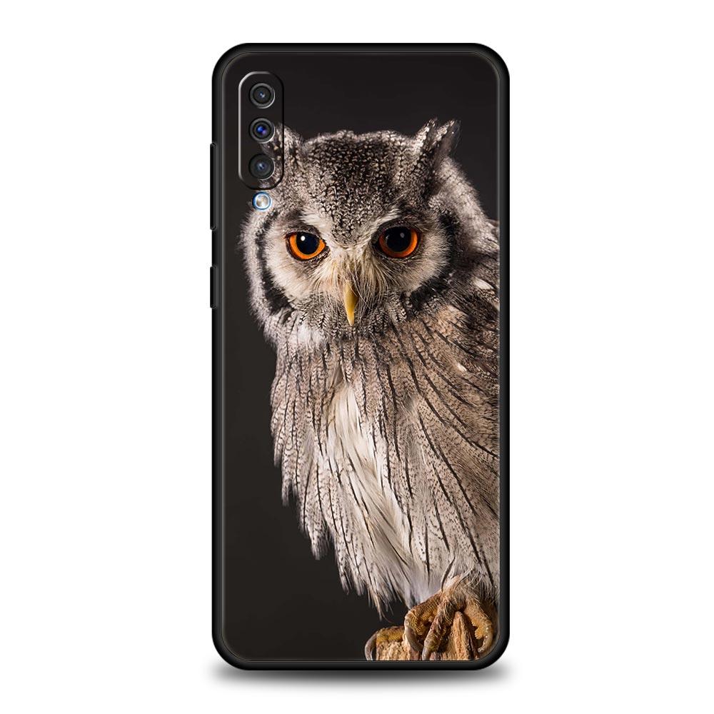 Мультяшные Подарки Милый Чехол-Сова Для Samsung A56 A36 A26 A16 A14 A12 A22 A32 5G A34 A42 A52 A54 A50 A70 A72 A40 A20E A04S A06 Чехол