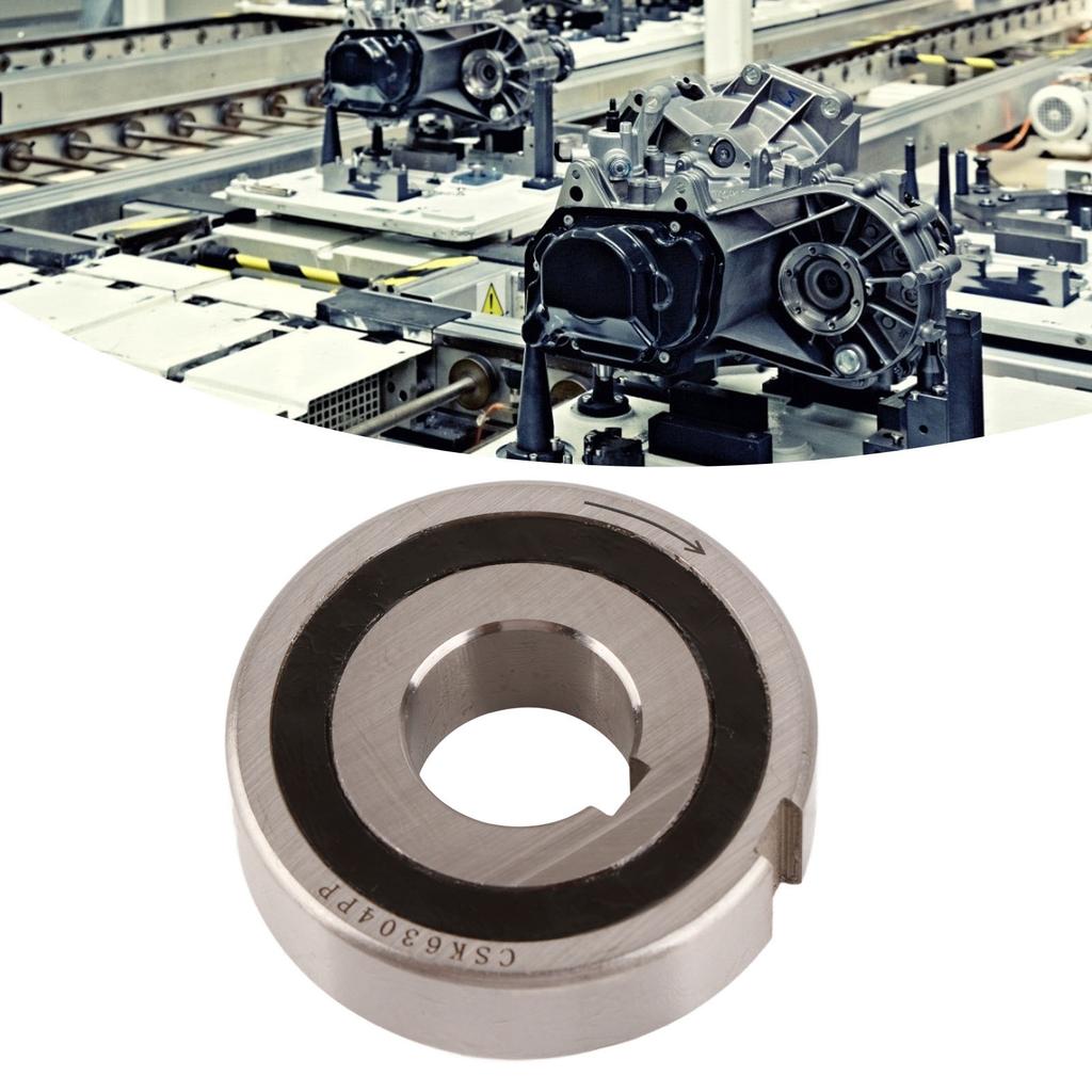 Один?Направляющий подшипник Высокая жесткость со шпоночным пазом CSK6304PP(20x52x15) 6304 Промышленные товары