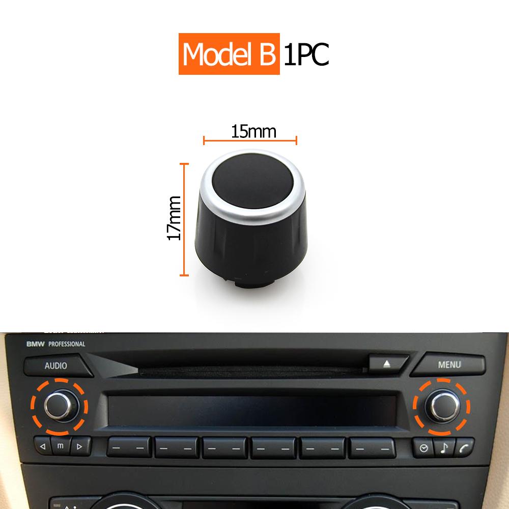 Car Dash CD Player Radio Audio Volume Rotary Switch Button Knob For BMW 3 1 X1 Z4 Series E90 E91 E92 E93 E81 E82 E87 E88 E84 E89