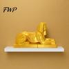 Egyptian Sphinx Figure Collectible Figurine, 3D Printed Mini Statue, Fine Texture Sculpture Vintage Egypt Souvenir Ornament for Home Desktop