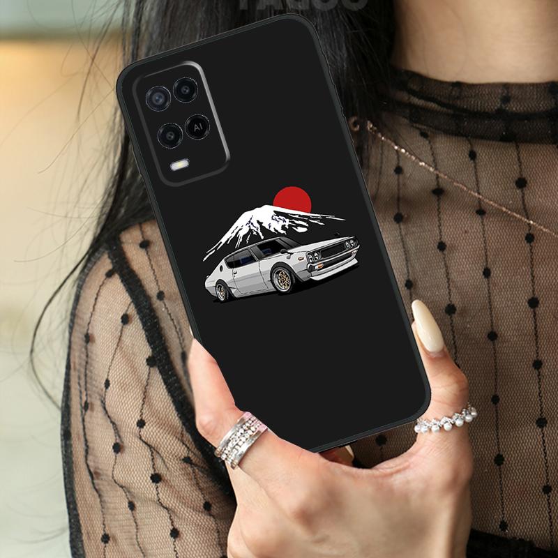 Япония JDM Чехол для автомобиля Для Oppo A78 A98 A18 A38 A58 A60 A80 A40 A96 A76 A16 A94 A74 A54 A15 A17 A57 A77 A5 Pro