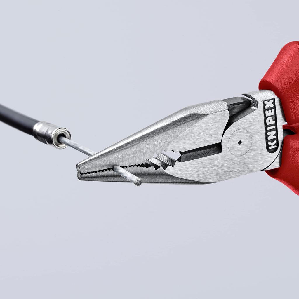 KNIPEX Плоскогубцы с удлиненными губками 145мм Рукоятки Comfort 0822145