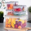 Food containers with lid and seal 7 pcs.