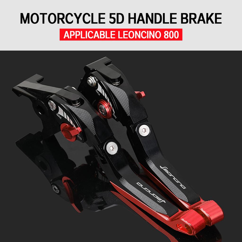 NEW 5D Brake Lever For Benelli Leoncino 800 -2025 Motorcycle Foldable Brake Clutch Lever Control Guard Levers Leoncino800