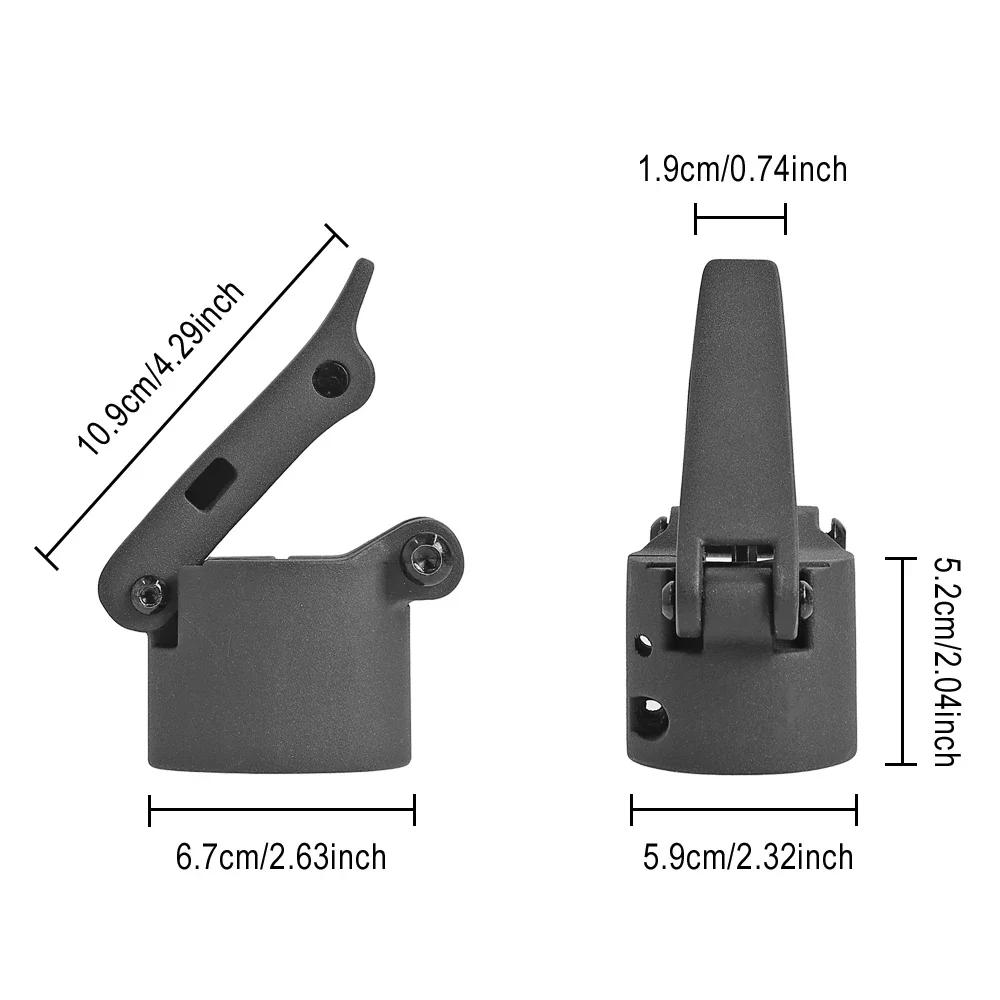 Folding Pole Base for Ninebot NO.9 Max G30 Electric Scooter Aluminum Alloy Function Spring Buckle Repair Replacement Parts
