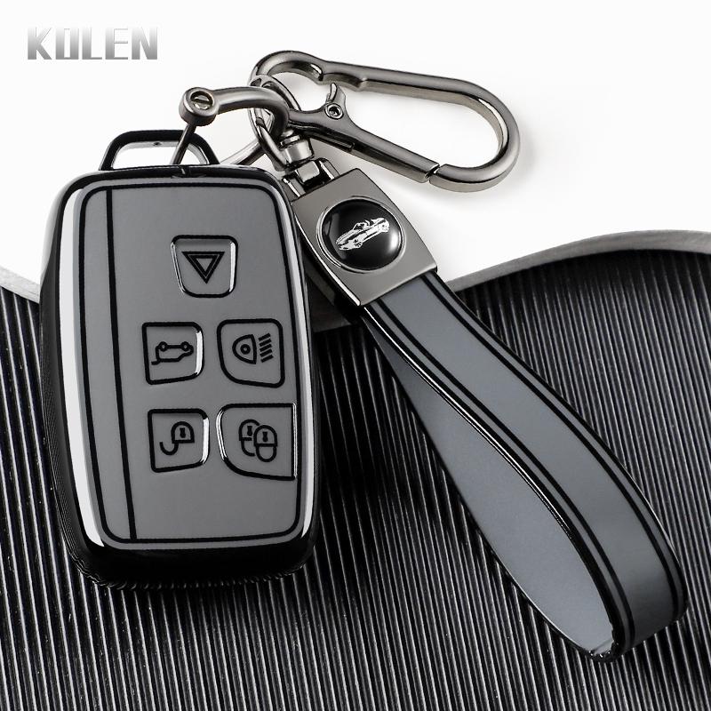 Premium TPU Car Remote Key Case Cover Shell For Land Rover Range Rover Sport Evoque Freelander 2 Jaguar XE XJ XJL XF C-X16 V12