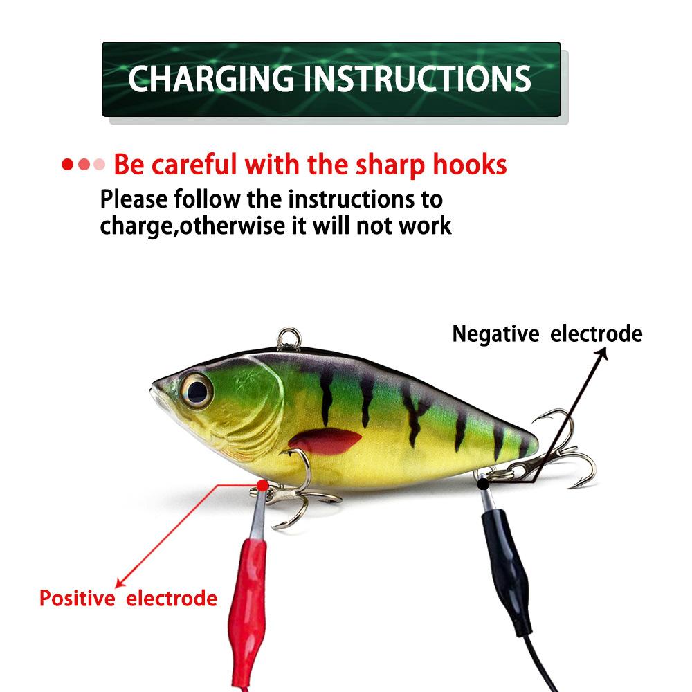 Vib Hard Bait Rechargeable Led Lighting Simulation Hard Bait Vibration Miruo Bait Electric Luya Simulation Bait