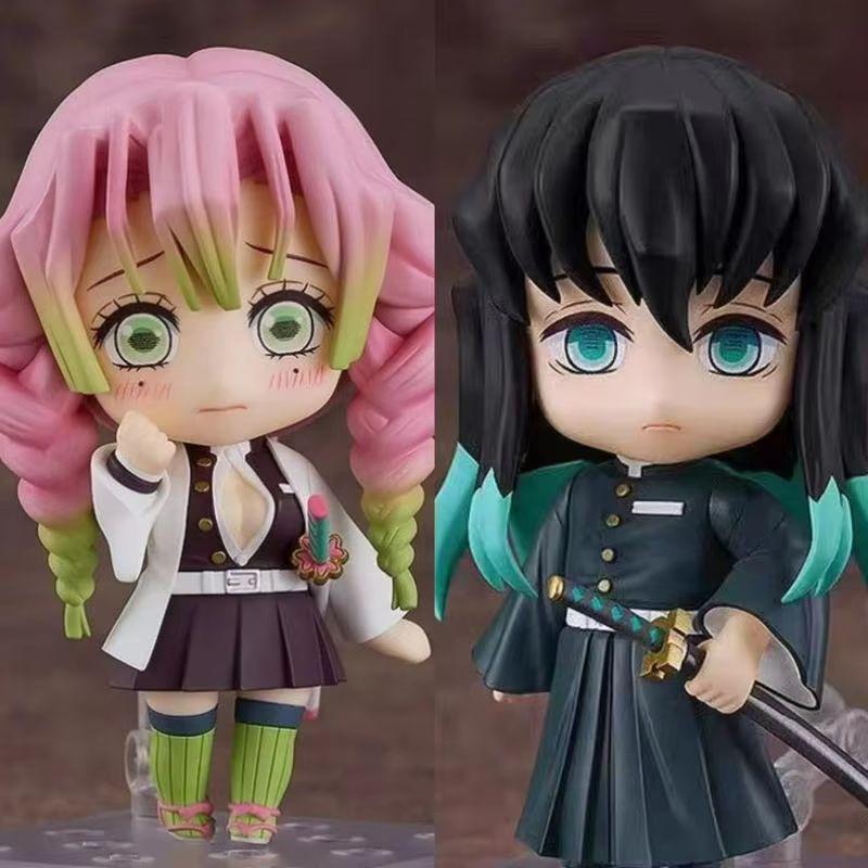 Клинок, рассекающий демонов, 10 см, Токито Муичиро, Канродзи Мицури, шарнирная ПВХ фигурка, модель, настольное украшение, игрушки для мальчиков, забавный подарок