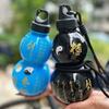 Бутылка для воды на открытом воздухе в форме тыквы, 1000 мл, портативная, большая емкость, стакан для воды для фитнес-тренировок и путешествий