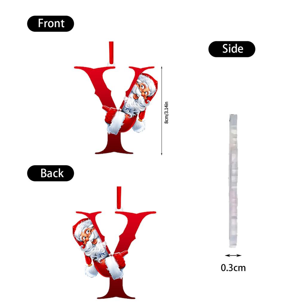 Рождественское украшение Подвеска Рождественская елка Бирка Тематическая вечеринка Поделки Орнамент