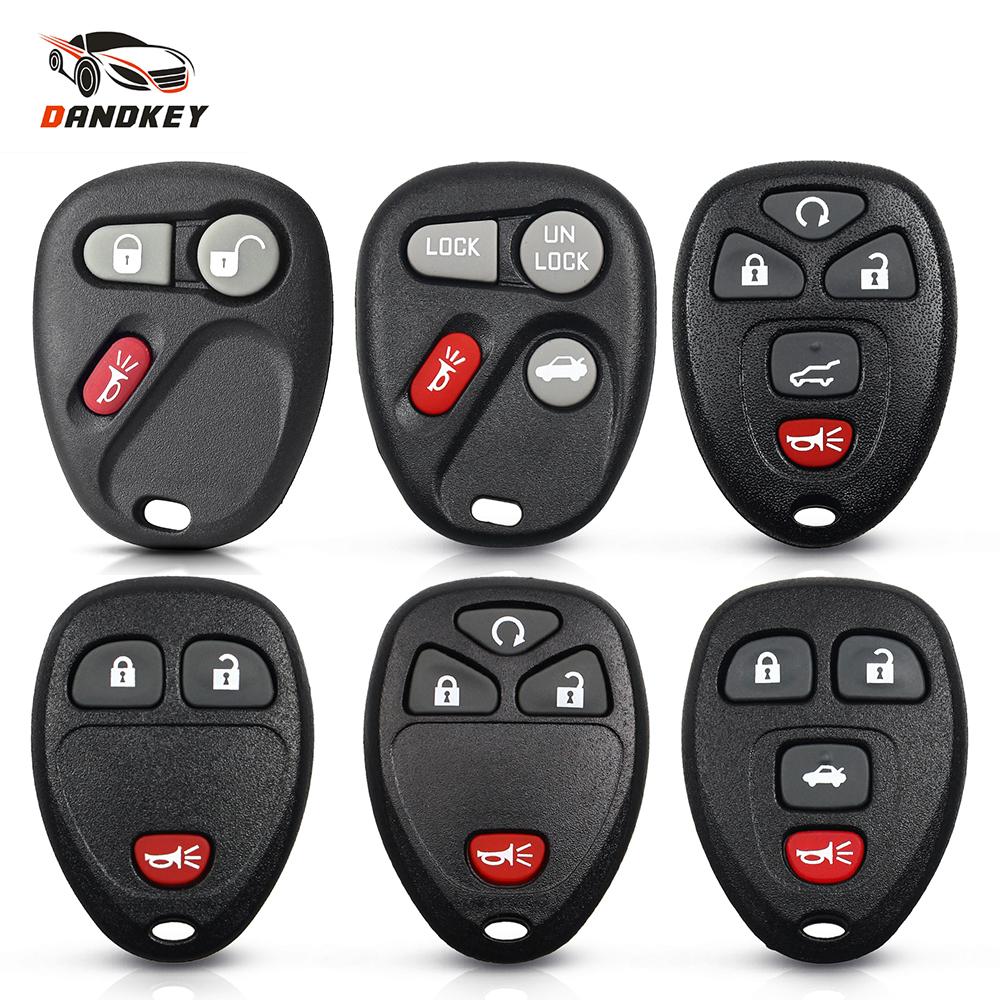 2/3/4/5 Кнопок Пустой Брелок Без Чипа 2 + 1 Кнопка Паники Корпус Для Buick Hummer H3 Gmc Для Chevrolet Colorado Isuzu