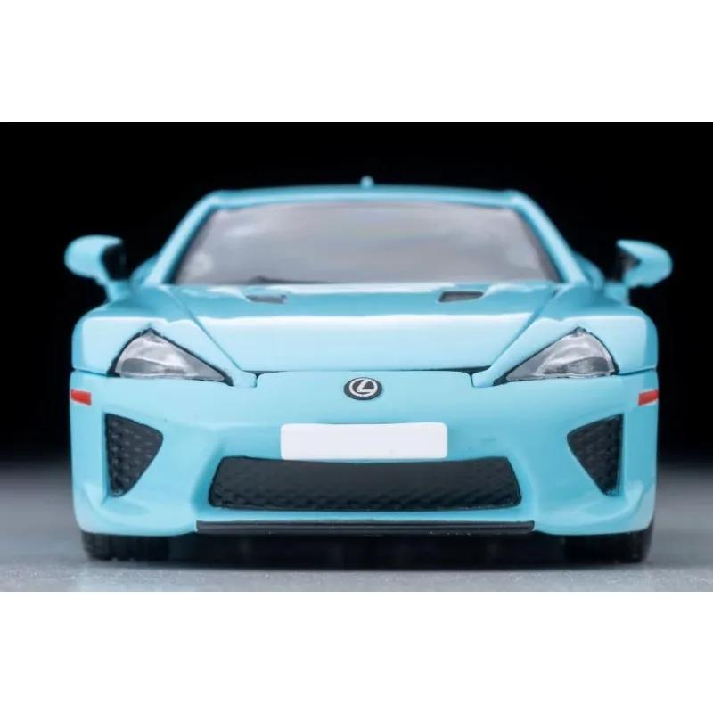 FDL4 TLV 2026HEC 1:64 Lexus LFA in blue, made of alloy material with casting process, high-end static car model,  Boy's gift