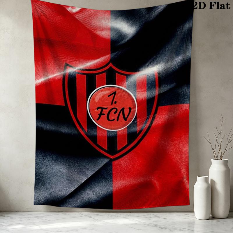 1 FC Nürnberg Wall Tapestry Aesthetic Wall Hanging Printed Fabric Blanket Decorative Tapestries for Bedroom Living Room Home Decor