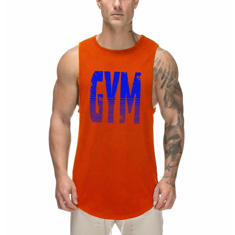 Muscleguys Мужская футболка без рукавов с принтом для тренажерного зала, летняя спортивная удобная майка, простые повседневные модные тонкие майки для бодибилдинга