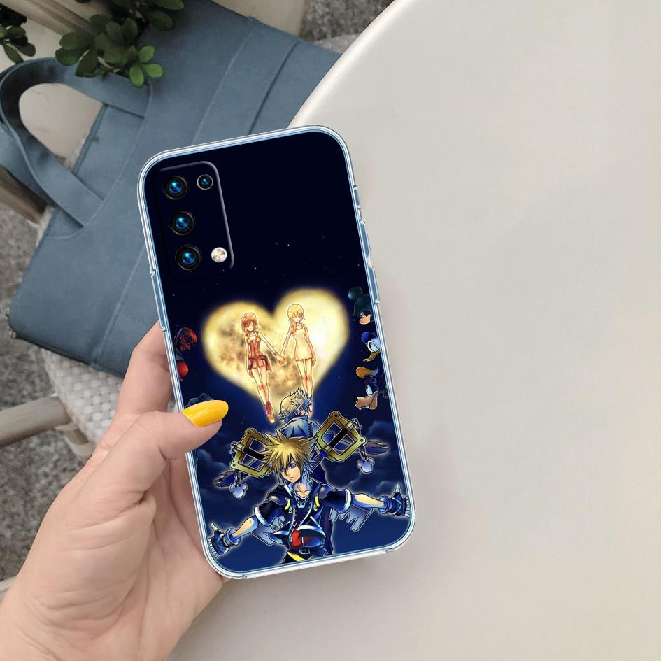 CJ73 Kingdom Hearts Transparent Phone Case for Motorola Moto G40 G04 G05 One Ace Action  Fusion + Plus Hyper Macro Vision Zoom