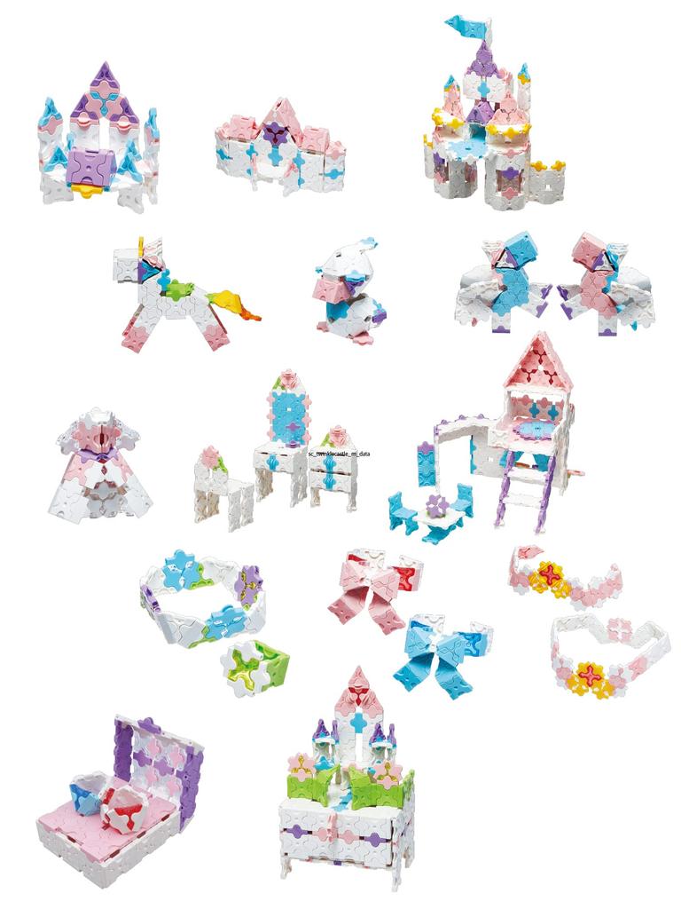 LaQ Sweet Collection Twinkle Castle Белый L007827
