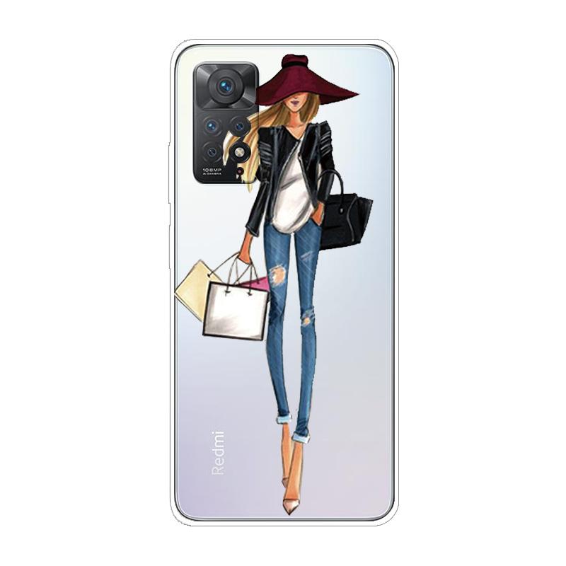 For Xiaomi Redmi Note 11 Pro 5G Case Transparent Soft TPU silicon Phone Cover For Xiaomi Redmi Note11 Pro 4G Case Clear Funda