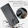 Кошелек CaseMe для iPhone 14 Pro Max Plus 13 12 Mini 11, Премиальная кожа PU, Чехол-книжка, Магнитный держатель для кредитных карт, Чехол для телефона
