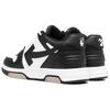 Кроссовки OFF WHITE Out Of Office Низкие Черно-белые Женские OWIA259C99LEA0011001