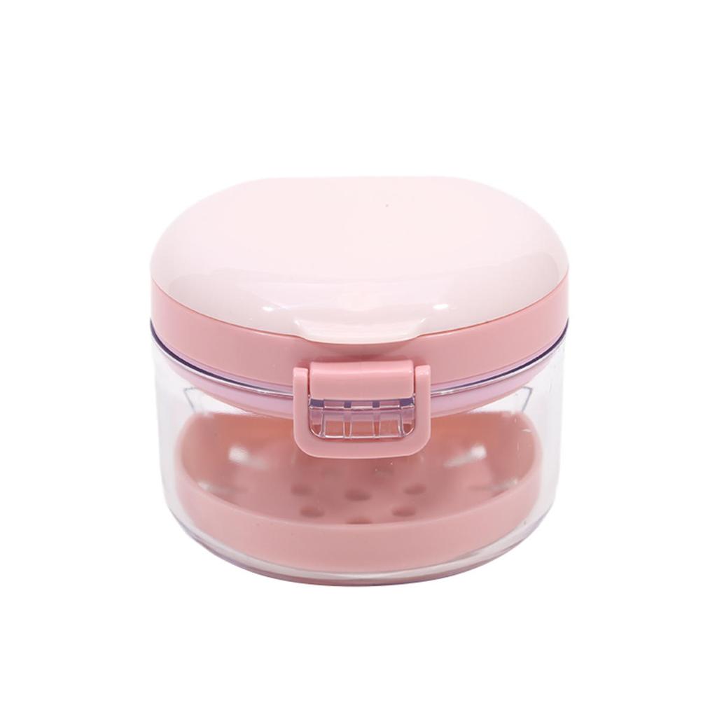 Портативный ортодонтический ретейнер, универсальный невидимый ящик для хранения брекетов, футляр для замачивания искусственных зубов, ванночка для зубных протезов