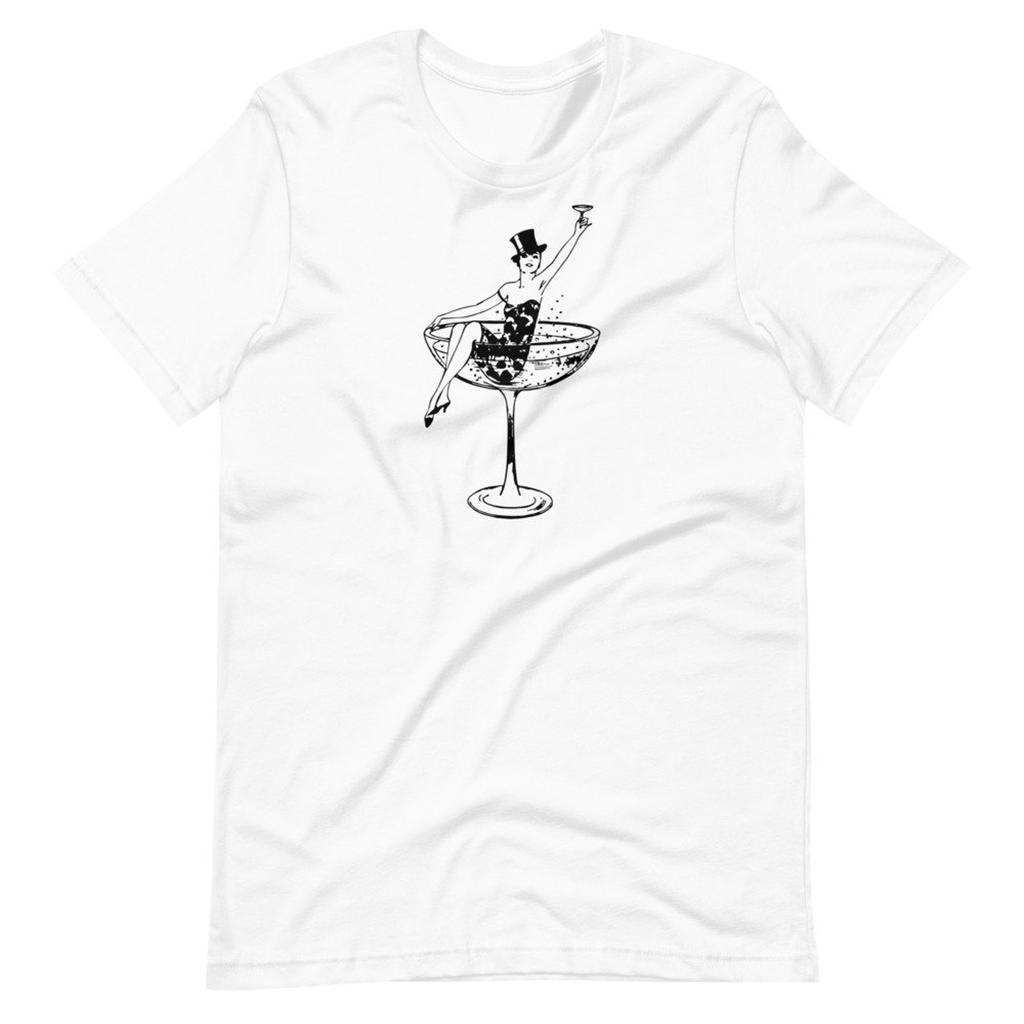 1930s Champagne Girl Unisex T-Shirt