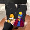 Чехол для Motorola Moto G53 G30 G60s Edge 20 Pro 30 Lite G32 G71 G50 G22 Edge40 G51 G73 G52 Чехол для телефона Веселый S-simpsons