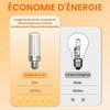 E27 LED Bulb Warm White Light 3000K, 1800LM, Equivalent to 200W Halogen Bulb, Corn Bulb E27 Led Living Room (Non-Dimmable, 3 Pack)