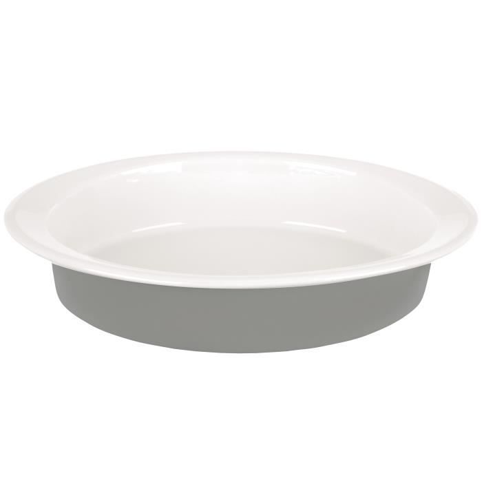 Plaque Ovale - Masterpro - Gravity - 36 cm - Grès - Résistant à la chaleur