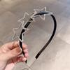 Hollow Pentagram Star Headband  Star Hair Hoop Sweet Pentagram Hairband  Party