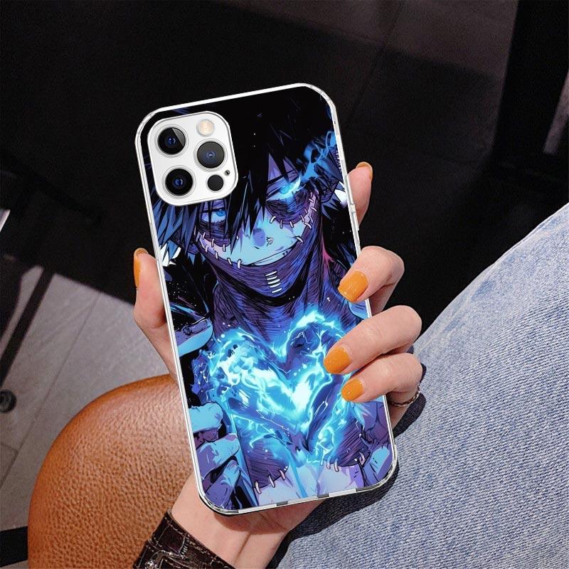 Dabi MHA My Hero A-Academy Phone Case For iPhone 17 Air 16 Pro Max 16E 15 + 14 Plus 11 12 13 Mini 7 8 SE Gift Print Cover Fundas