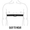 XOSS X2 Chest Strap Heart Sensor HRM Monitor Bluetooth ANT+ Wireless Smart Bicycle Sensor Health Fitness for  Cycling, Running